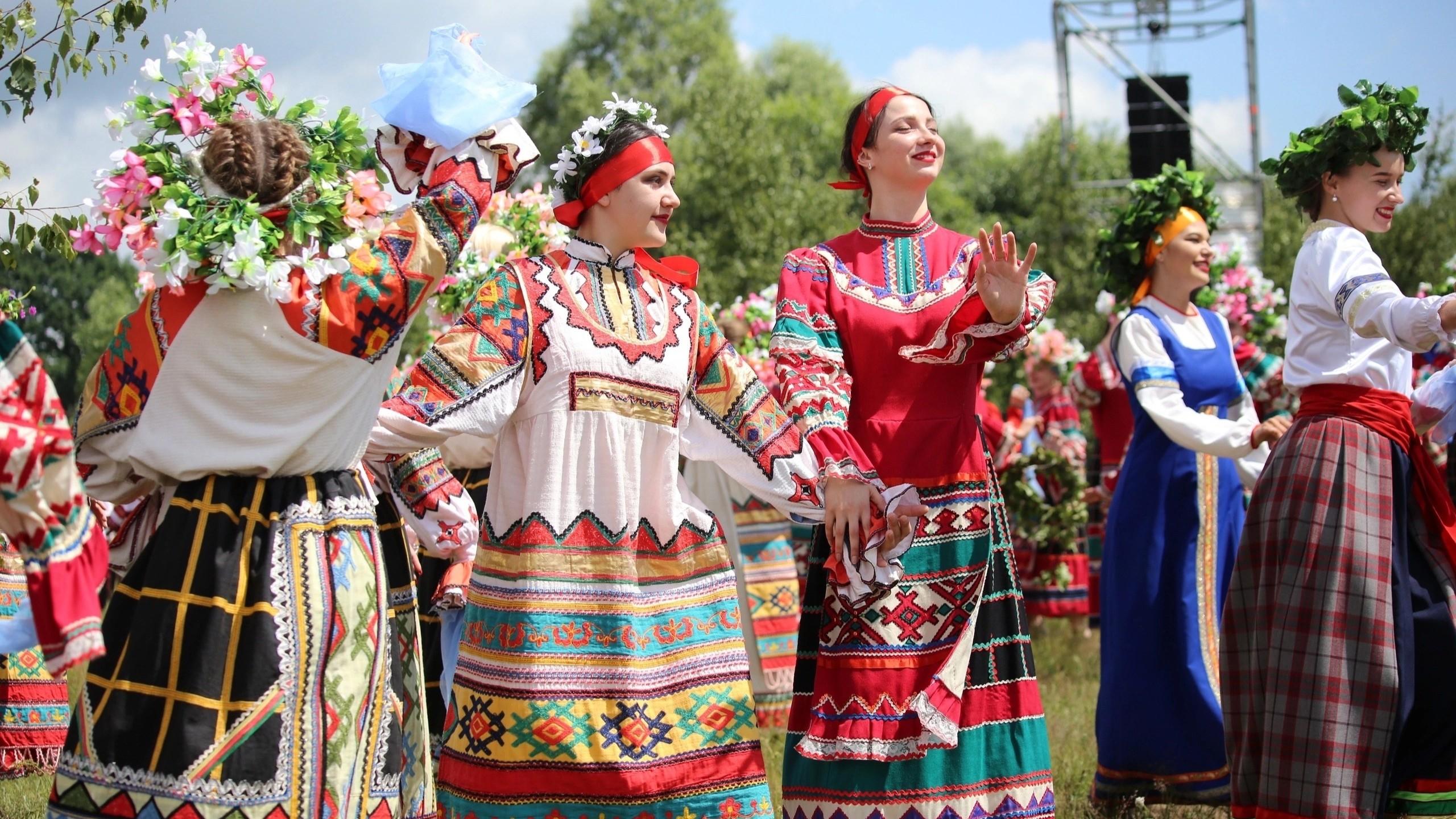 фото ВК Троицкие хороводы в Орловском полесье