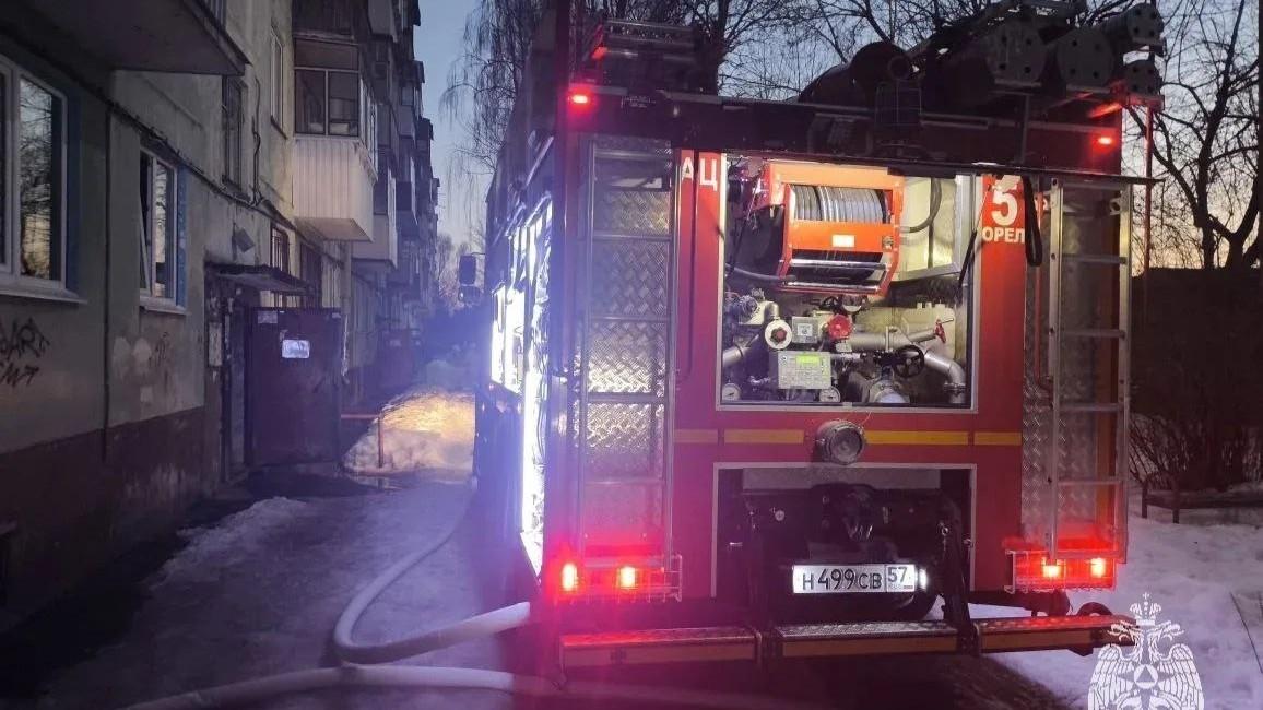 фото и видео пресс-службы ГУ МЧС России по Орловской области