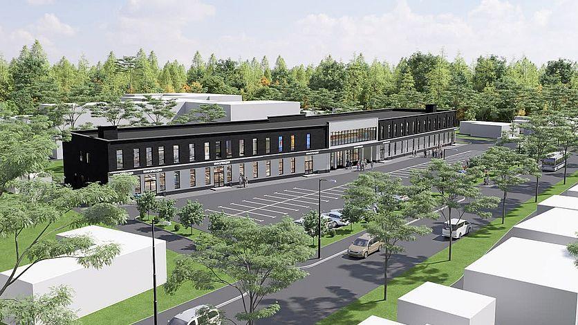 эскиз будущего ТЦ