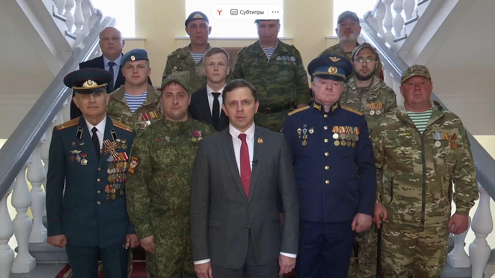 скриншот видео со страницы Андрея Клычкова