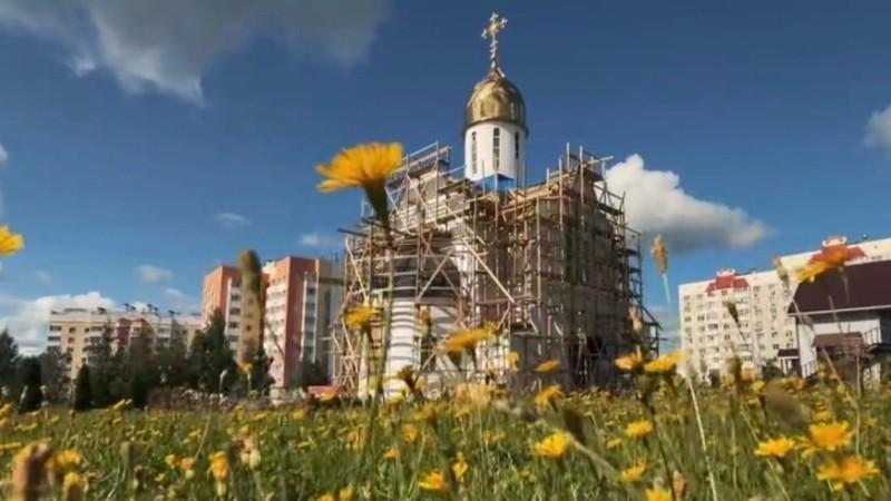 стоп-кадр видео и видео храма