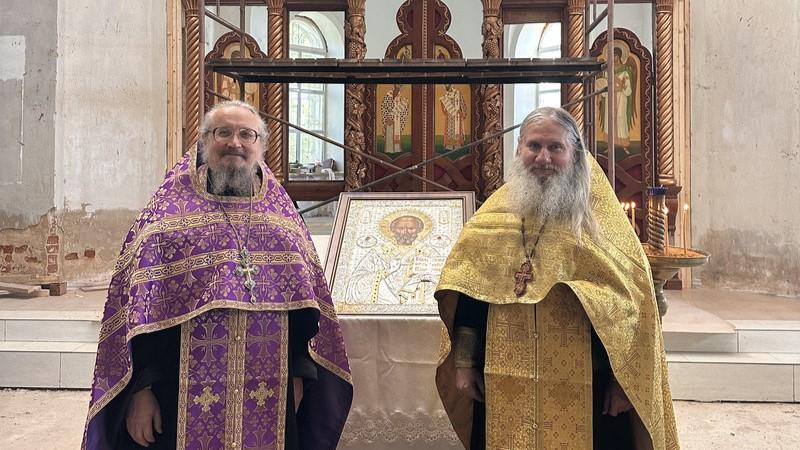 фото Никольского храма с. Бакланово