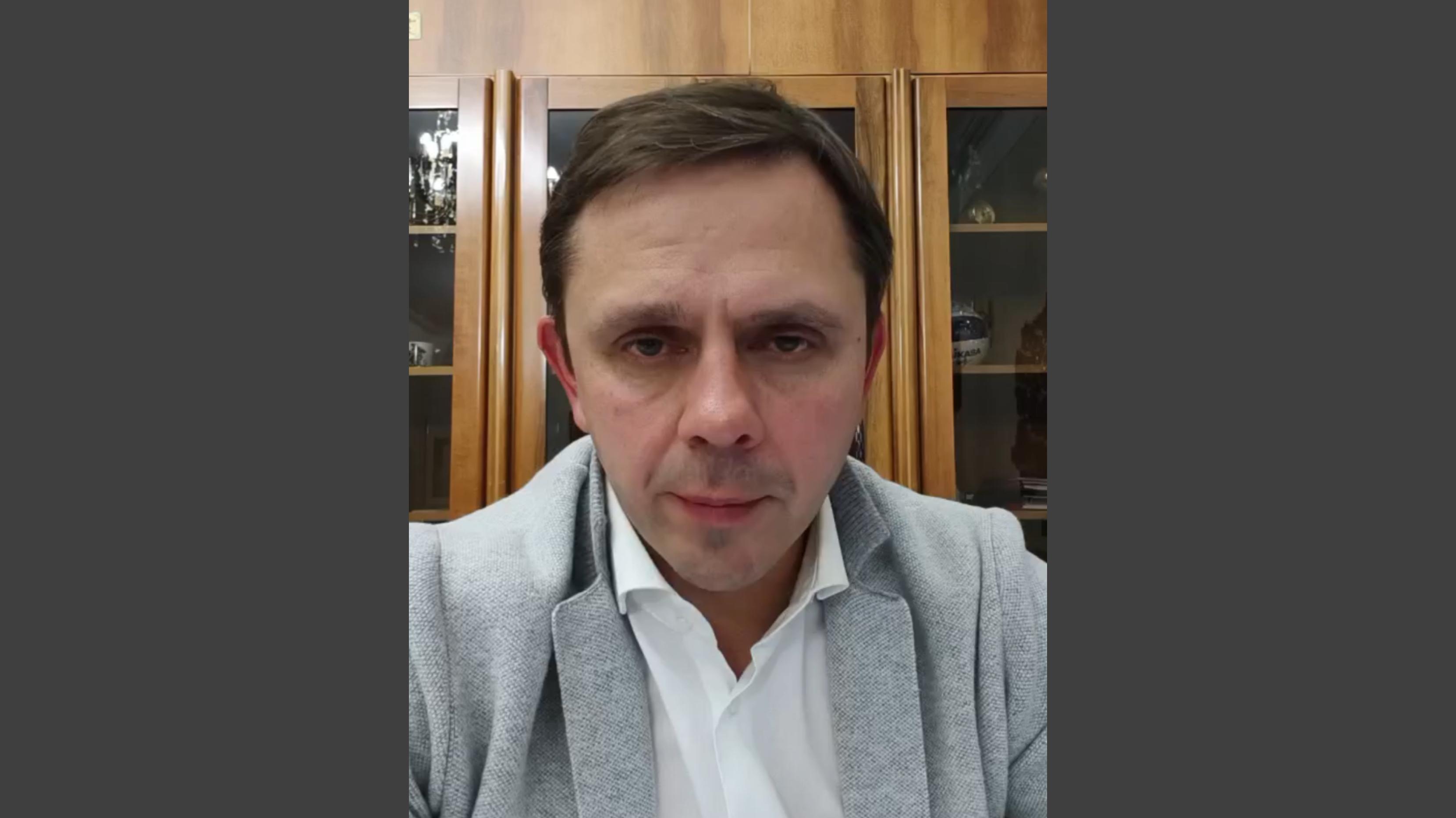 Стоп-кадр из видео Андрея Клычкова